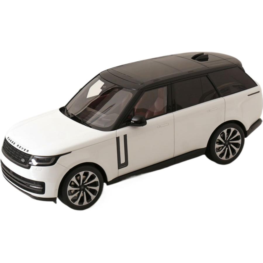 Land Rover Range Rover P530 2024 ホワイト ブラック/ GT SPIRIT 1/18 ミニカー | 