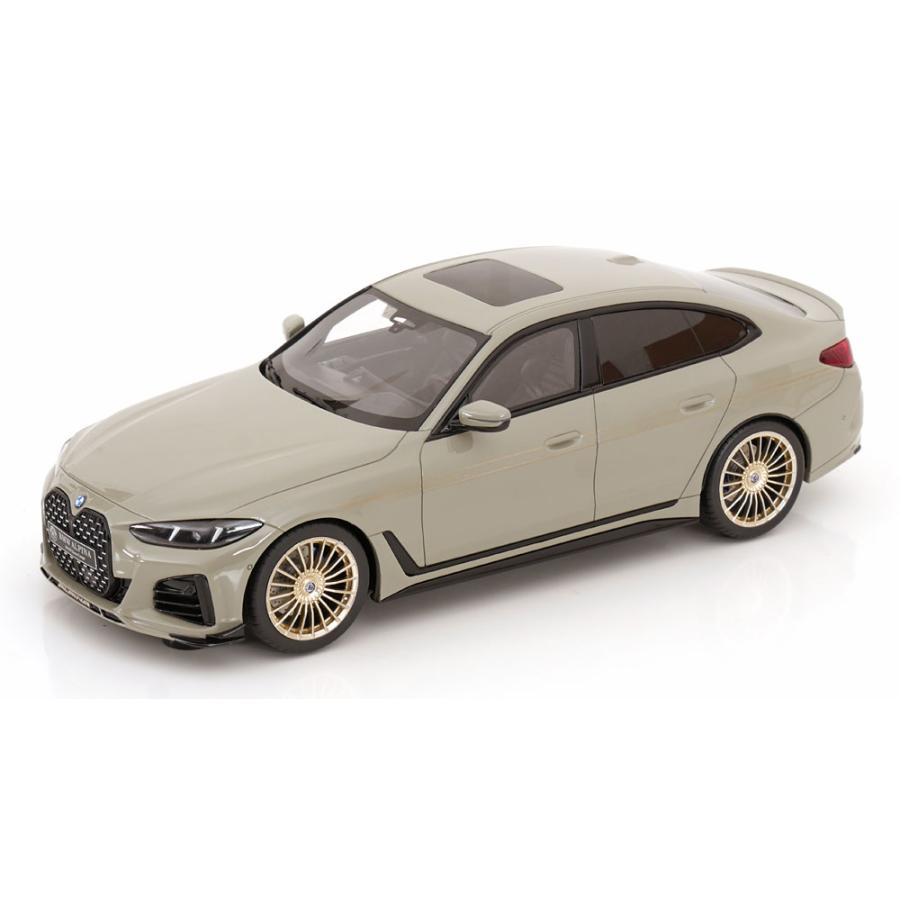 BMW Alpinaアルピナ B4 GT 2024 グレー 限定999台 / GT SPIRIT 1/18 ミニカー | 