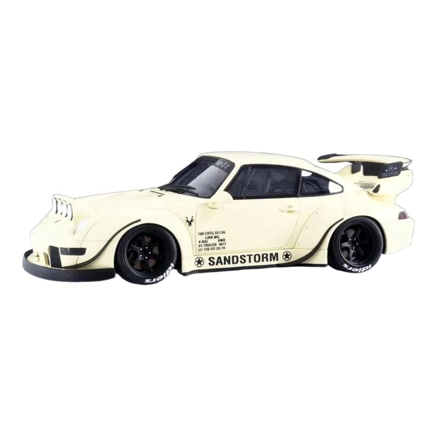 ポルシェ 911 RWB サンドストーム 2023 ホワイト / GT Spirit 1/18 ミニカー | 