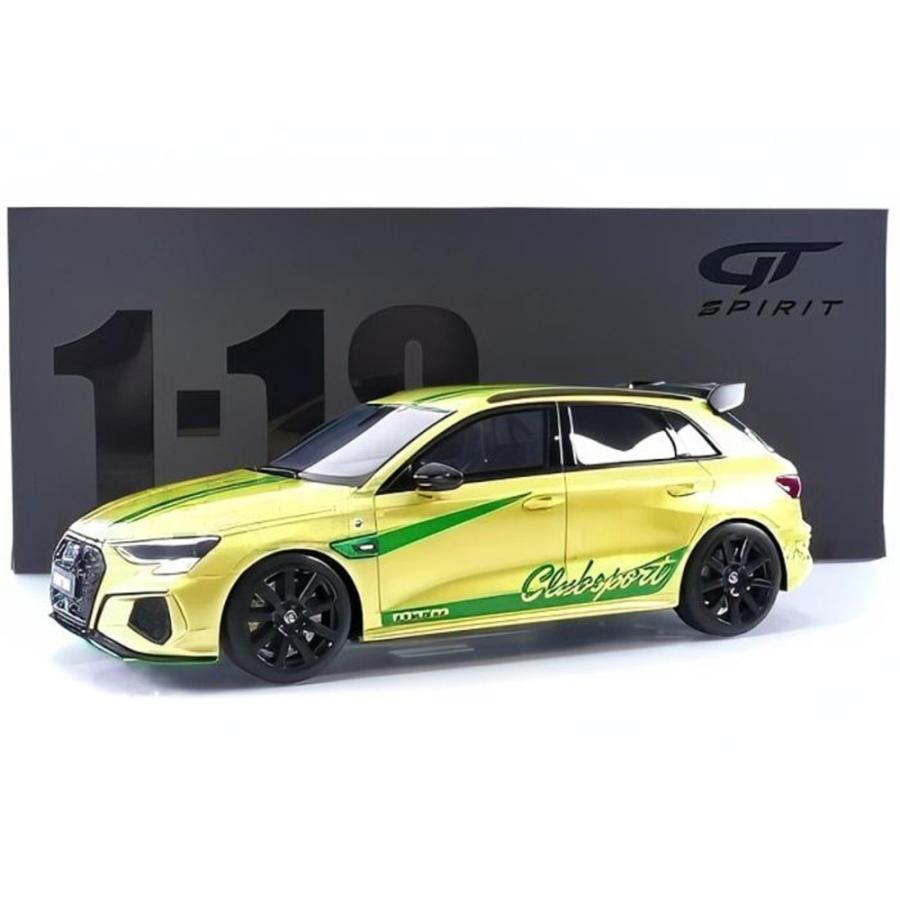 新品 GTスピリット 1/18 アウディ S3 スポーツバック GT364 1:18 GT Spirit GT364 Audi S3 Sportback yellow metallic 2020