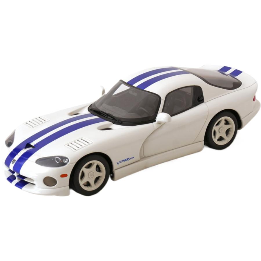 Dodge Viper GTS 1996 ホワイト ブルー/ GT SPIRIT 1/18 ミニカー | 