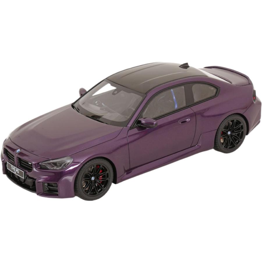 BMW M2 2023 パープルメタリック ブラック/ GT SPIRIT 1/18 ミニカー | 