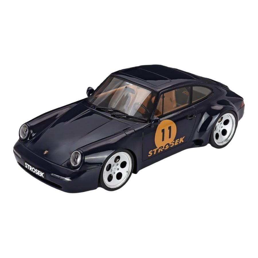 Porscheポルシェ 911 964 Strosek ストロセク クーペ #11 ブルー 999台限定 / GT SPIRIT 1/18 ミニカー | 