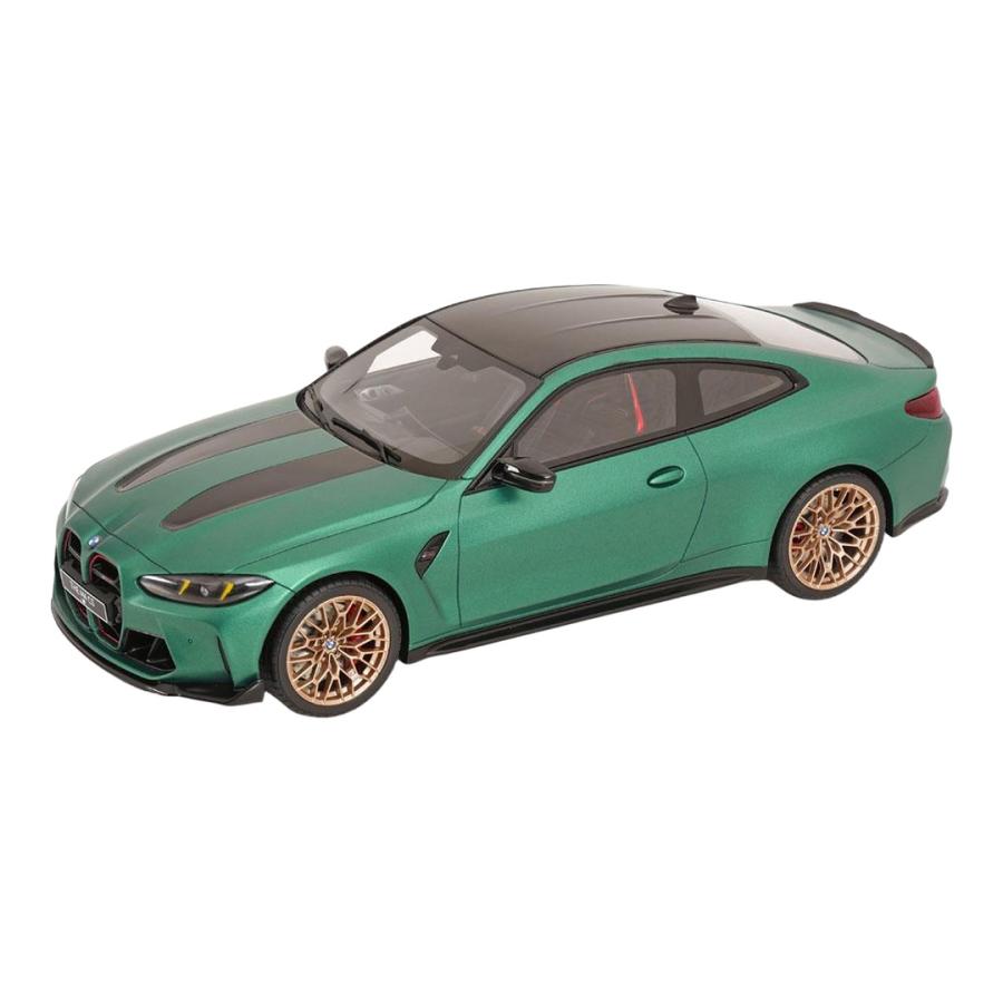 BMW M4 CS 2024 マットグリーンメタリック 1200台限定 / GT SPIRIT 1/18 ミニカー | 