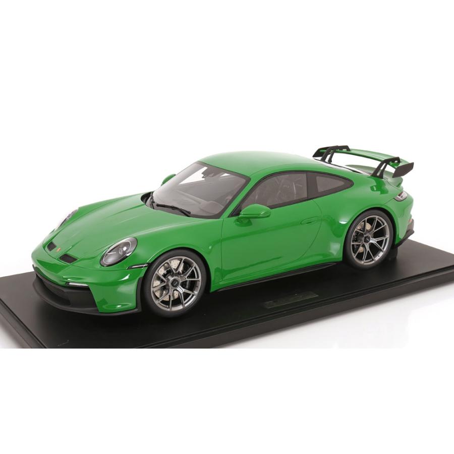 ポルシェ911 992 GT3 2022 グリーン / GT SPIRIT 1/8 ミニカー | 