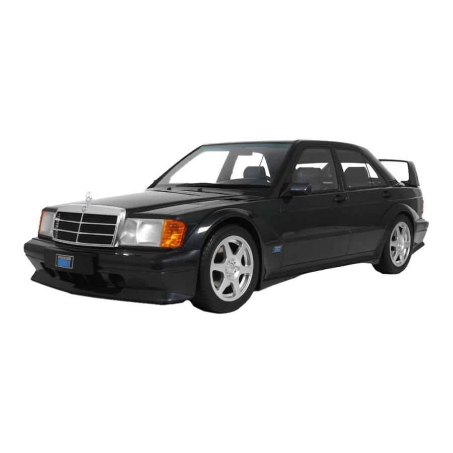 【予約】2026年発売予定 Mercedes 190E 2.5 16V Evo II 1990 ブラック / GT SPIRIT 1/8 ミニカー | 