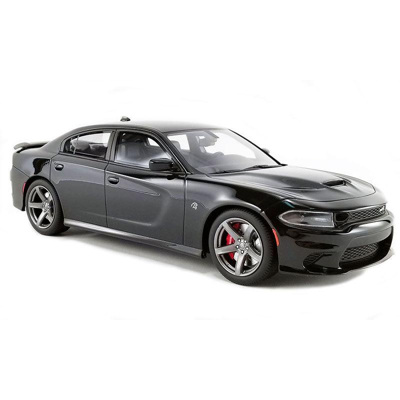 2019 Dodge Charger SRT Hellcat in Pitch Black /GT Spirit 1/18
