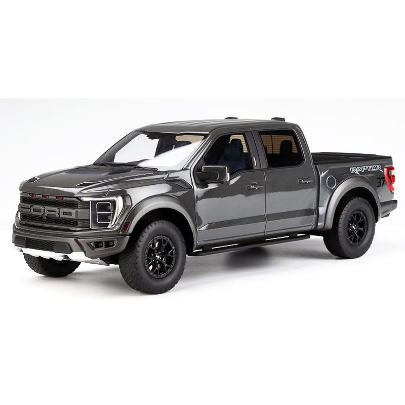 【予約】6月以降発売予定2022 Ford F150 Raptor in Lead Foot Grey /GT Spirit 1/18