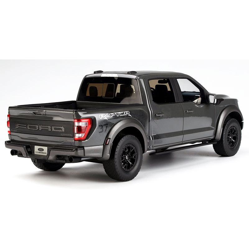 【返品交換不可】 予約 6月以降発売予定2022 Ford F150 Raptor in Lead Foot Grey GT Spirit