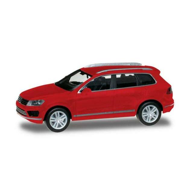 フォルクスワーゲン トゥアレグ レッド VW Touareg ミニカー ヘルパ