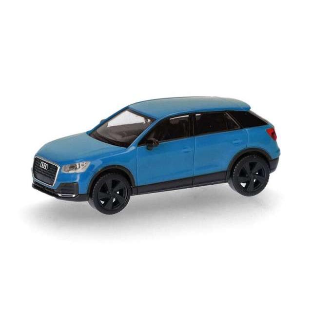 アウディ Q2 ブルー Audi ミニカー ヘルパ 1/87 / Herpa : バスク