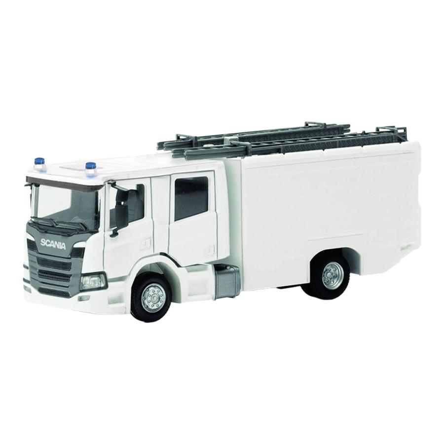 スカニア クルーキャブ 消防車 2台セット / Herpa 1/87 建設機械模型