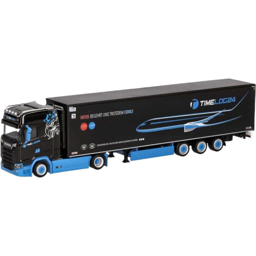 timelog24 Scania CS20HD 冷凍 トラック / Herpa 1/87 建設機械模型 工事車両 | 