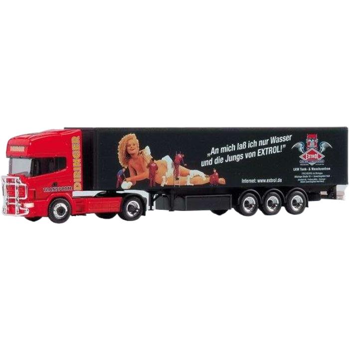 Diringer Transporte “Extrol” Scania トラック / Herpa 1/87 建設機械模型 工事車両 | 