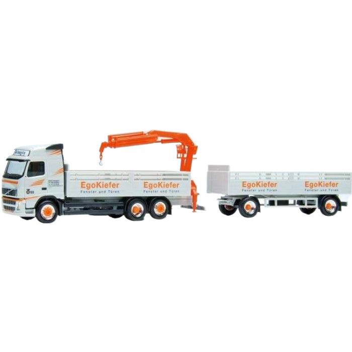 Zund Transport Ego Kiefer Volvo GL FH12 平床トレーラートラック
