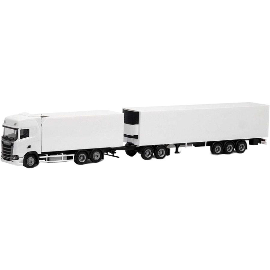 スカニア CS20 HD 冷蔵 ユーロコンビ トラック / Herpa 1/87 建設機械