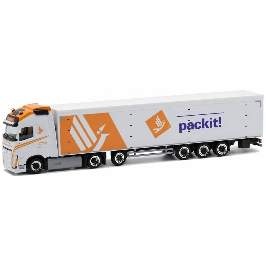 packit! Gartner Volvo FH Globetrotter XL 2020 ムービングフロア Herpa 1/87 模型 | 
