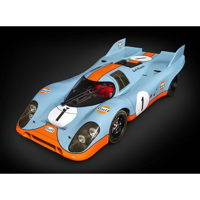 Porsche 917 K Gulf 1 モンツァ 1971 プラモデル 組み立てキット/ Pocher 1/8 | 