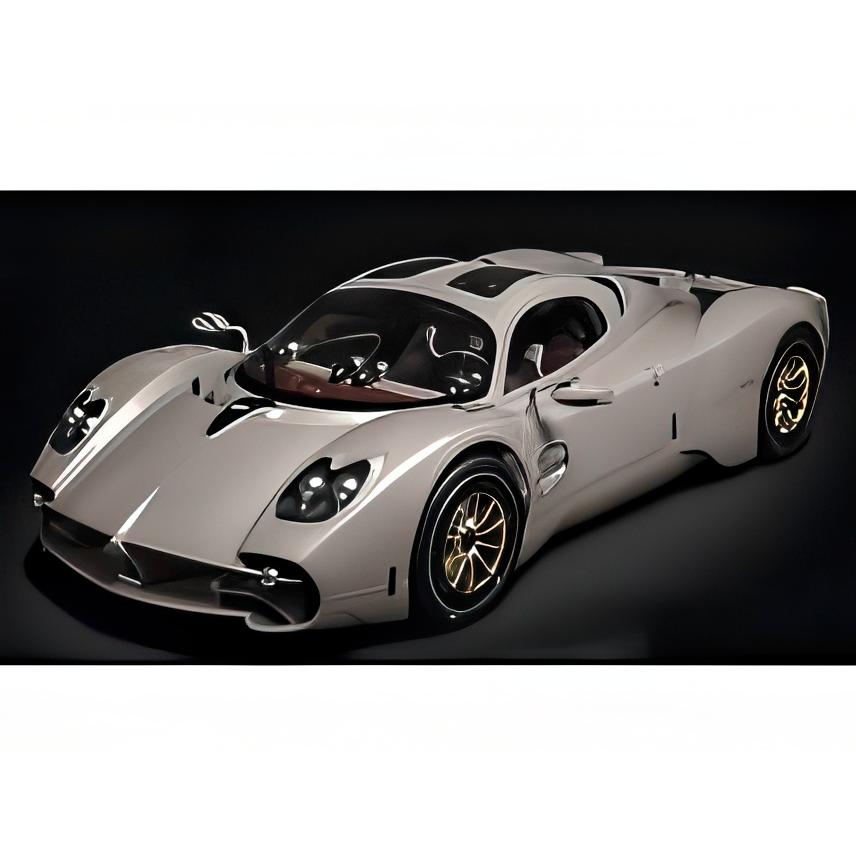 PAGANI ユートピア クーペ 2023 グリジオ・リナシメント ライトグレー POCHERポケール 1/8 限定 | 