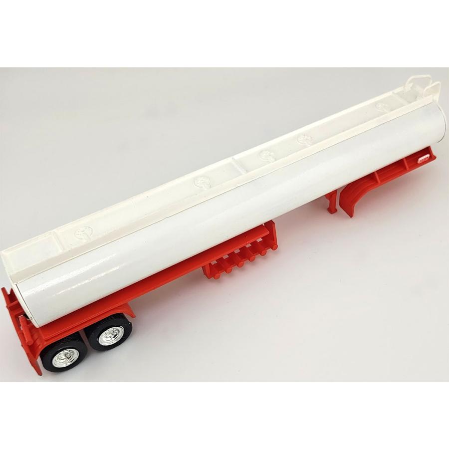 Heilハイル Gasoline Tanker Trailer Red and White / HO LOGISTICS 1/87 模型 | 