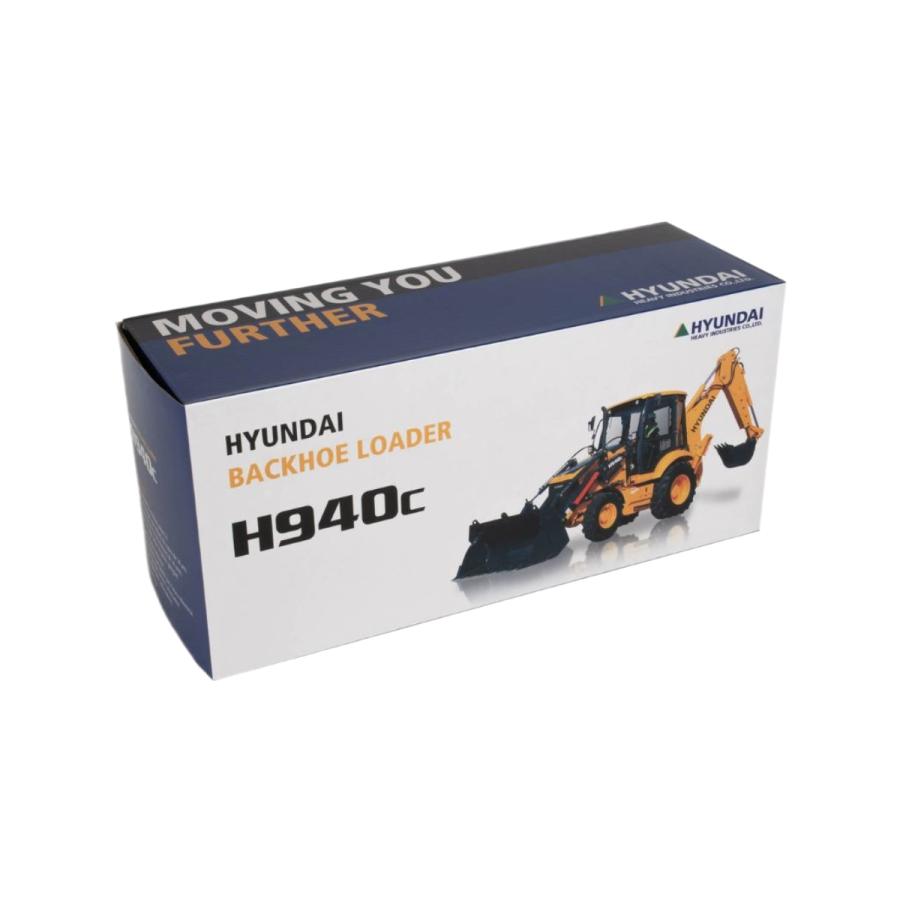 hyundai backhoe loader H940c　建設機械模型　工事車両 hyundai backhoe loader H940c建設機械模型工事車両