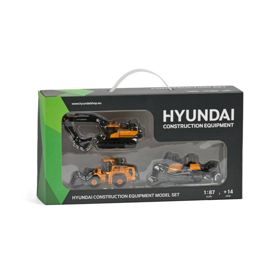 【予約】12月以降発売予定 HYUNDAI コンストラクションセット 1/87 / IMC 1/87 建設機械模型 |  | 01
