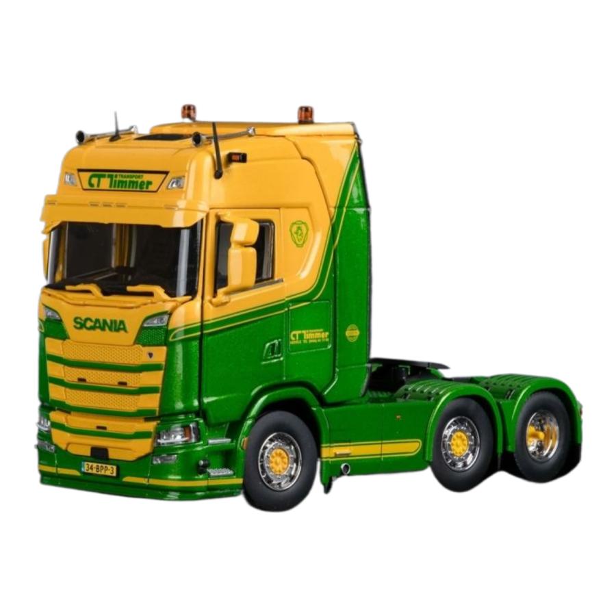 CT Timmer Scania S Serie ハイルーフ トラック / IMC 1/50 建設機械模型 工事車両 | 