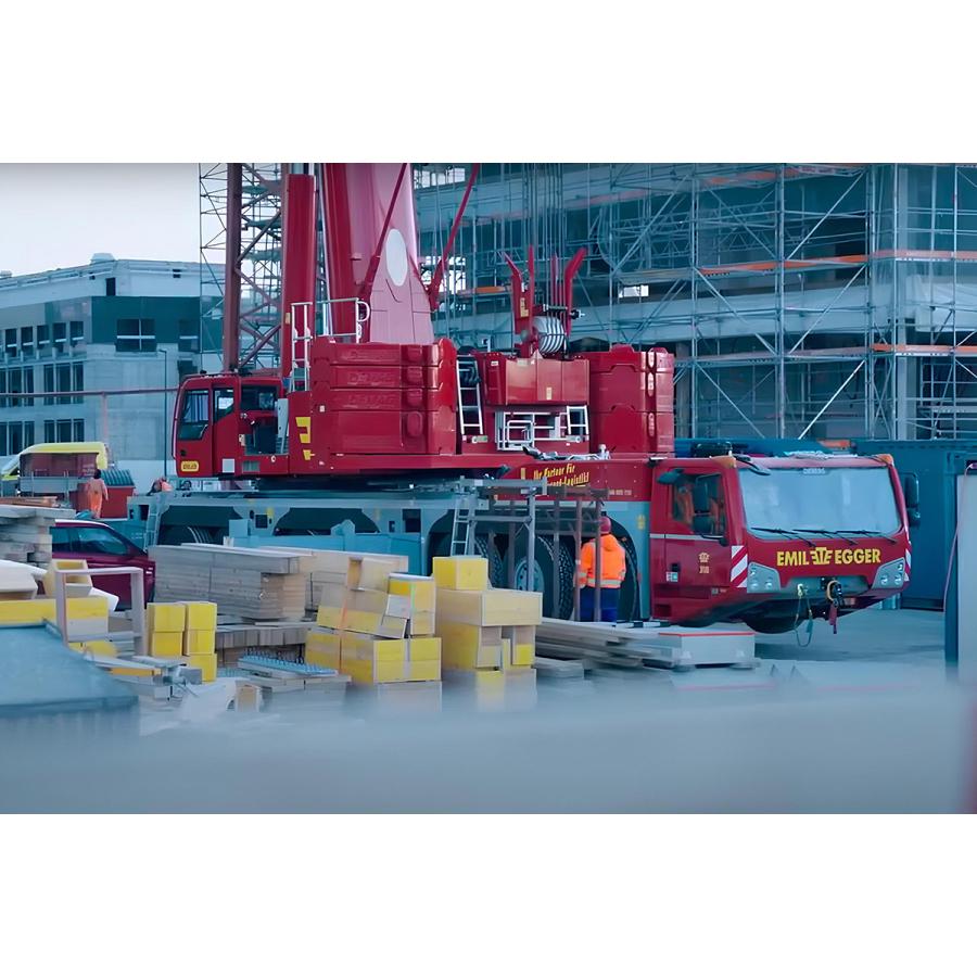 【予約】2025年発売予定 EMIL EGGER AG TADANO AC 7.450 モバイルクレーン / IMC 1/50 建設機械模型 工事車両 | 