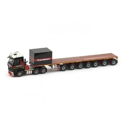 ミニカー IMC 1/50 Mammoet MB Arocs 6x4 7ac crane MB Arocs 6x4 + 7軸 バラストトレーラー MAMMOET / IMC 1/50 建設機械