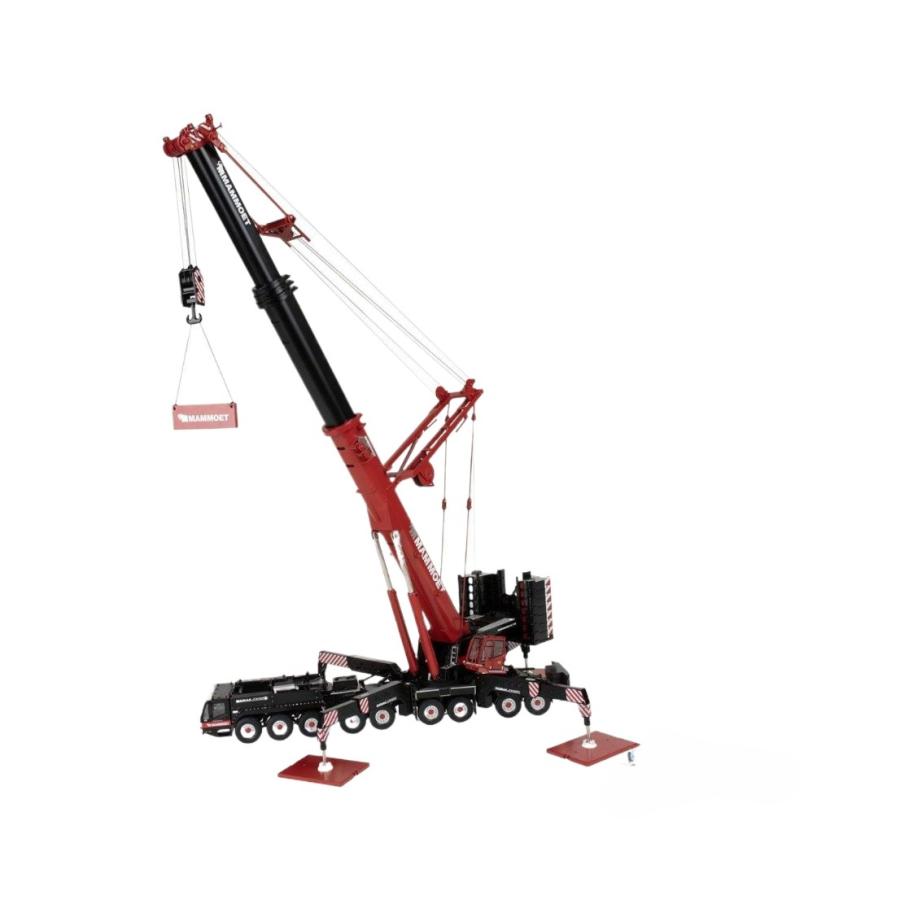 Mammoet Demag AC650 9axle クレーン / IMC 1/50 建設機械模型 工事