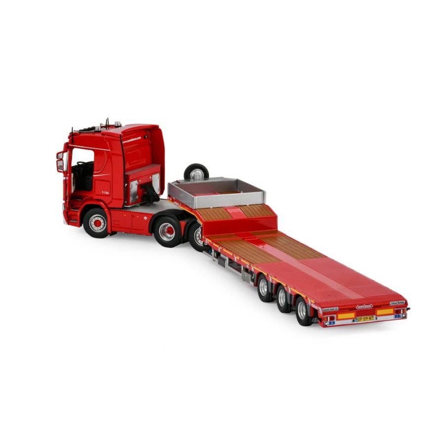 【予約】12月以降発売予定 NOOTEBOOM REDLINE SCANIA R + MCOS 3軸 トラクタ / IMC 1/50 建設機械模型 |  | 02