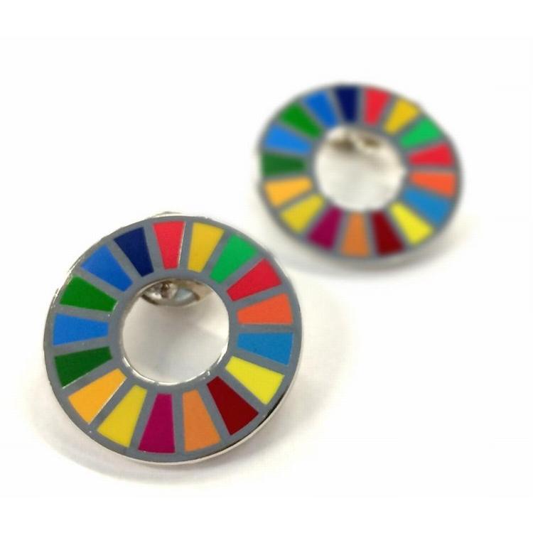 SDGs 国連本部限定 ピンバッジ 2個セット UN 正規品 | 