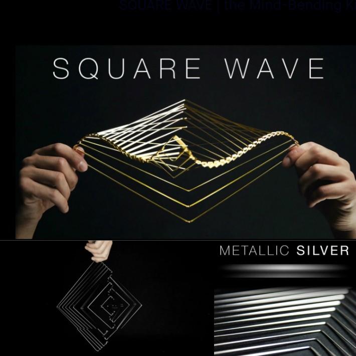 SQUARE WAVEスクエアウェーブ シルバーデザインスピナー プレゼント ガジェット  正規販売店 | 