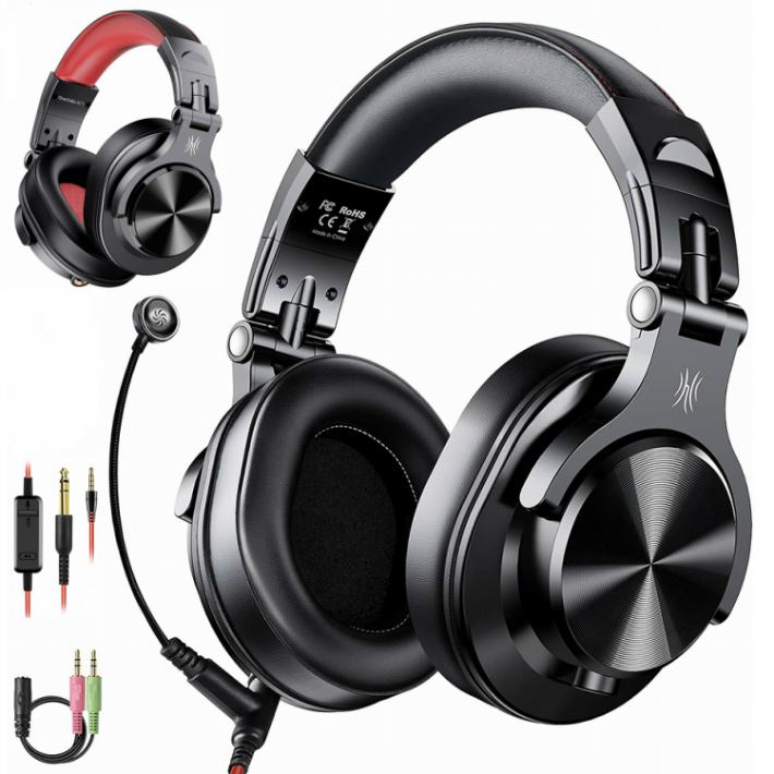 OneOdio A71 DJ用 有線 ヘッドホン 着脱マイク PC用 ヘッドセット モニターヘッドホン 人気 | 