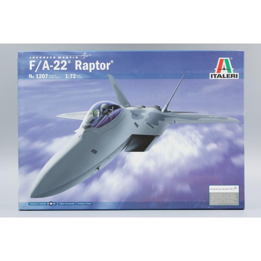 Lockheed Martinロッキードマーチン F 22 Raptor ラプター 組み立てプラモキット模型 /Italeriイタレリ 1/72 | 