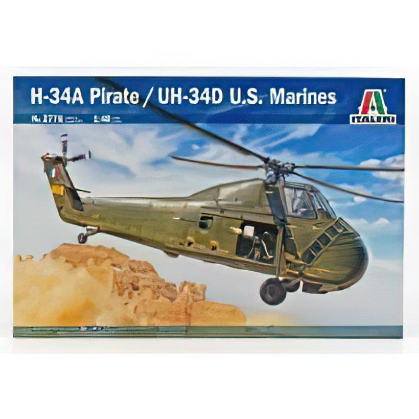 SIKORSKY UH-34D HELICOPTER U.S.A. MARINES 1974 //ITALERI 1/48模型モデルキット | 