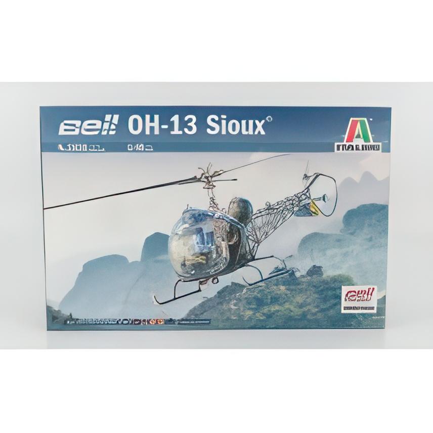 BELL OH-13 スー ヘリコプター 軍用 1969/ITALERI 1/48 プラモデル キット | 