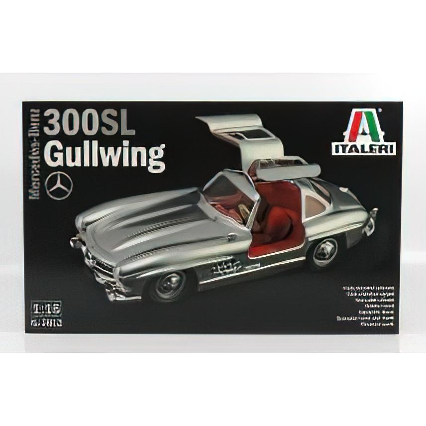 その他 Mercedes Benz 300SL Coupe Gullwing 1:16 MERCEDES BENZ 300SL COUPE GULLWING (W198) 1954 //ITALERI 1/16模型