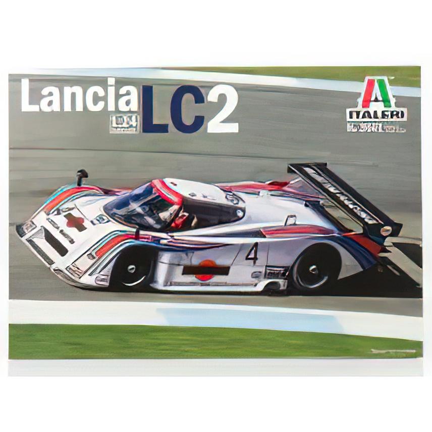 LANCIA LC2 TEAM LANCIA MARTINI N 4 CAMPIONA /ITALERI 1/24模型モデルキット | 