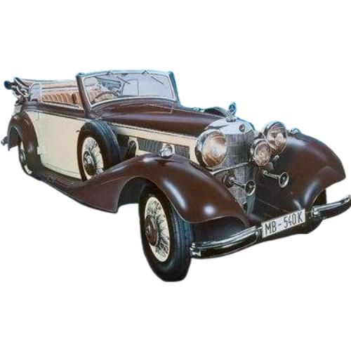 MERCEDES BENZ 540K CABRIOLET OPEN 1939 //ITALERI 1/24模型モデル