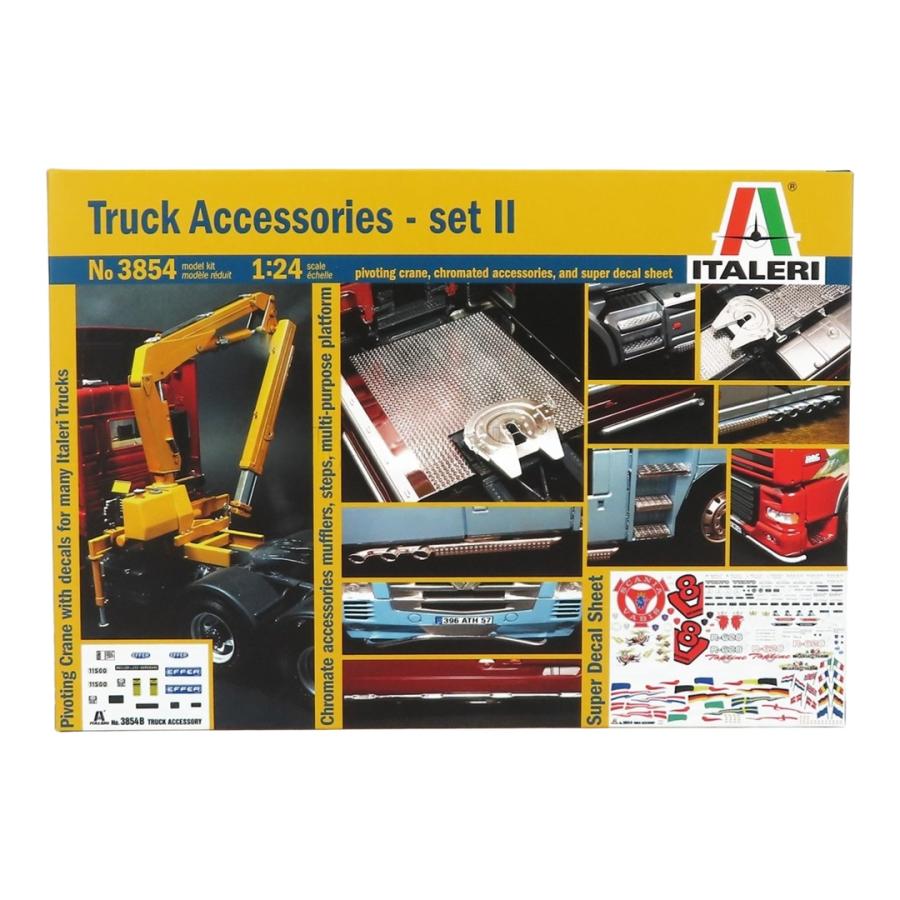 Truck Accessories set II トラックアクセサリーセットII モデルキット / ITALERI 1/24 ミニカー トラック模型 | 