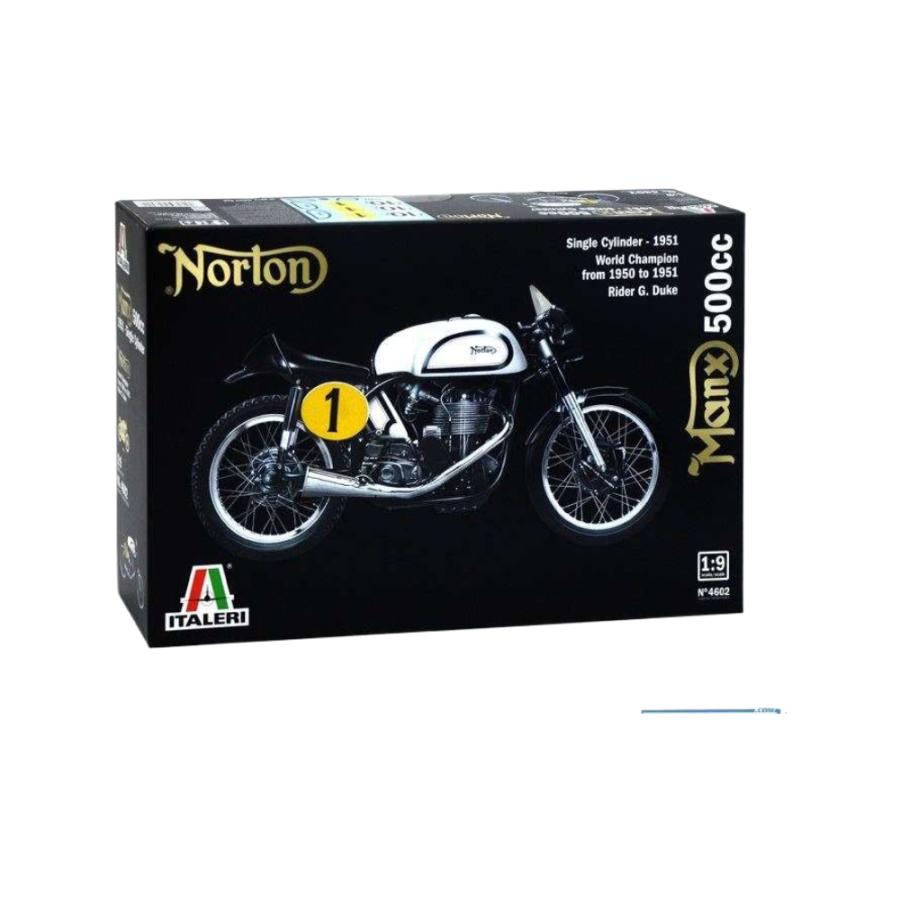 Norton Manx 500cc 1951/ ITALERI 1/9 模型 プラモデル : バスクホビー