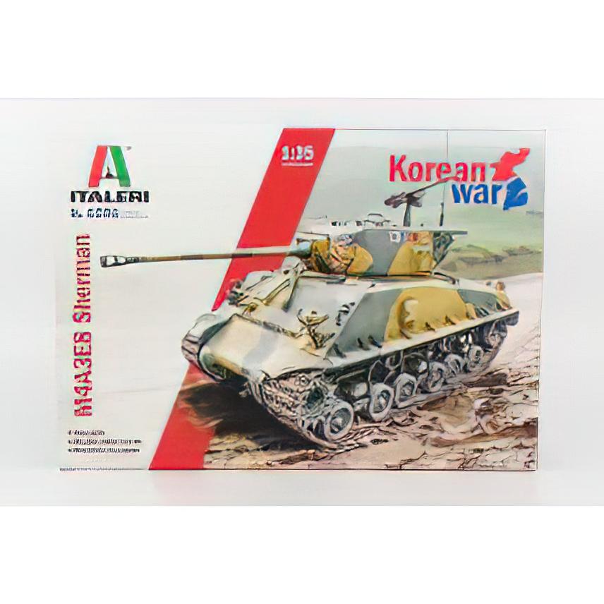 TANK M4A3E8 SHERMAN MILTARY KOREAN WAR 1945 //ITALERI 1/35模型モデルキット | 