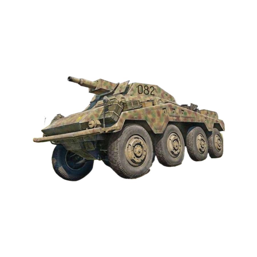 Sd.Kfz. 234/3 Sw. armoured reconnaissance vehicle/ ITALERI 1/35  模型 プラモデル | 