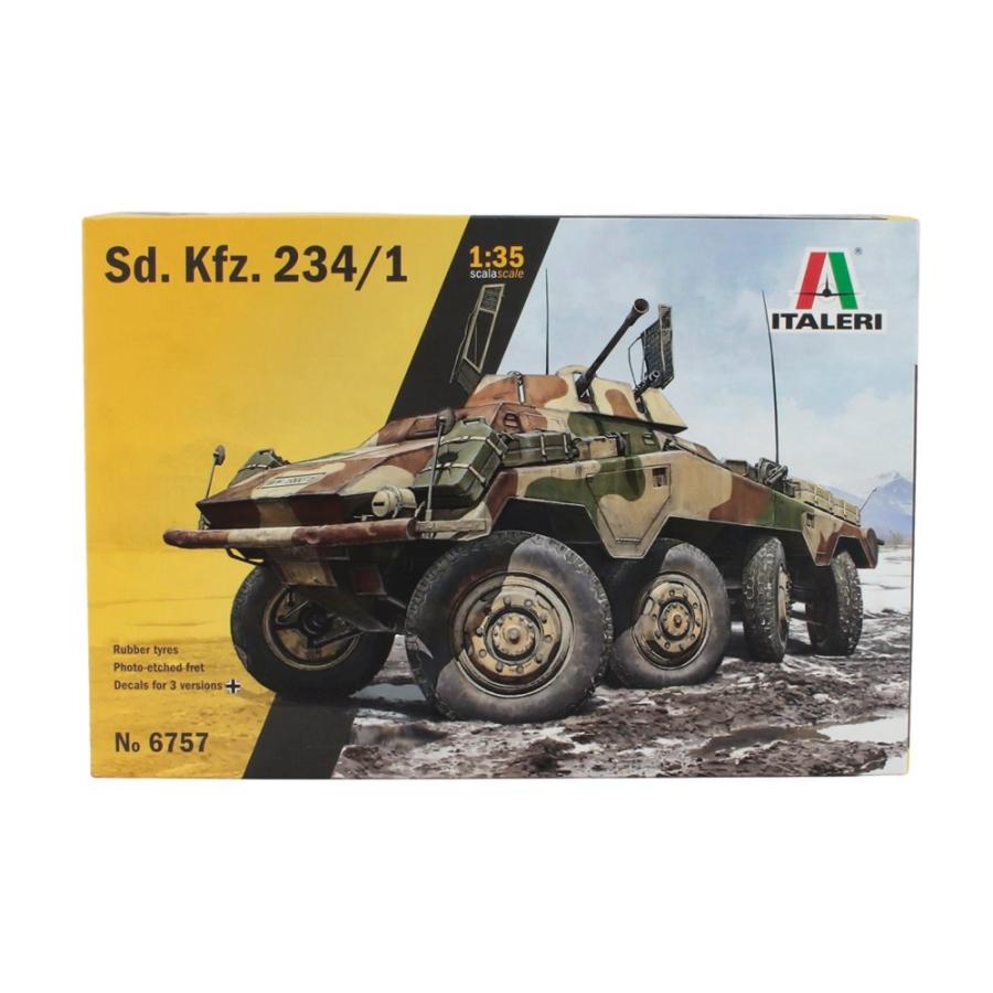 戦車 SD.KFZ.234/1 軍用 1945/ ITALERI 1/35 モデルキットプラモデル | 