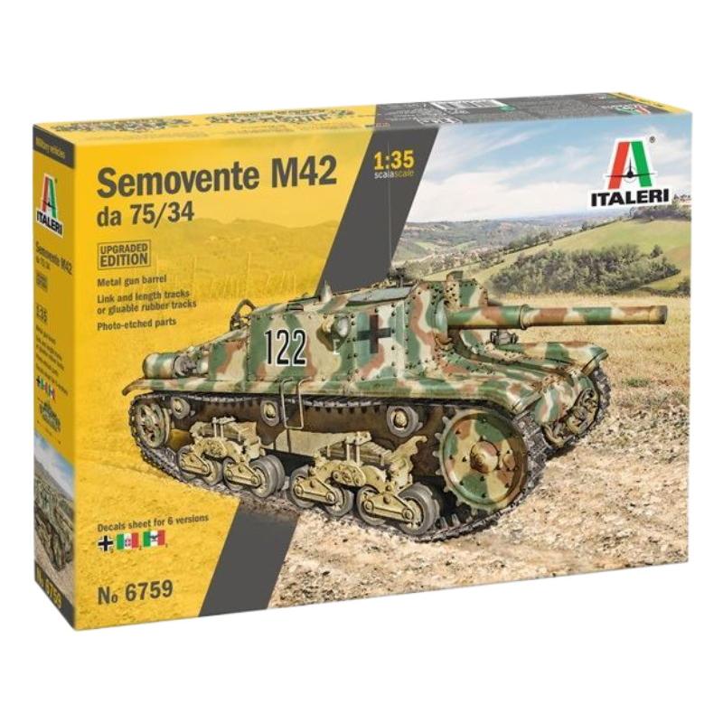 Semovente M42 da 7534 戦車 アップグレードエディション / ITALERI 1/35 模型 プレスチックモデル | 