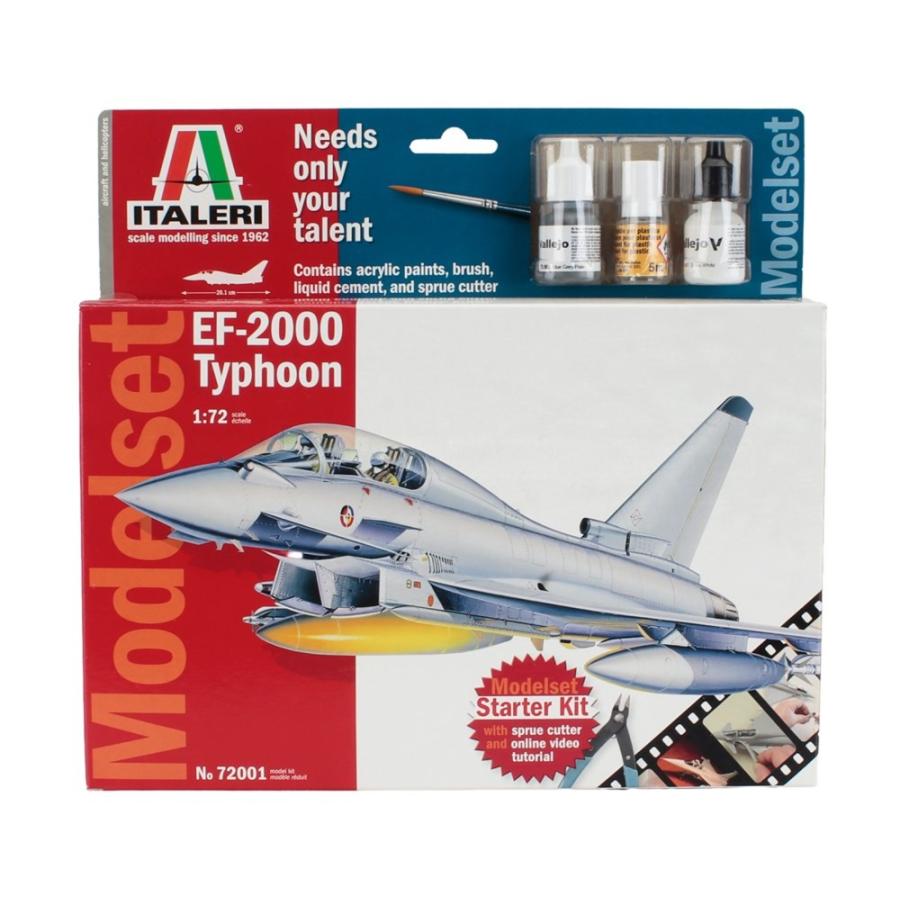 ユーロファイター EF2000 タイフーン 軍用機 1994/ ITALERI 1/72 モデルキットプラモデル | 