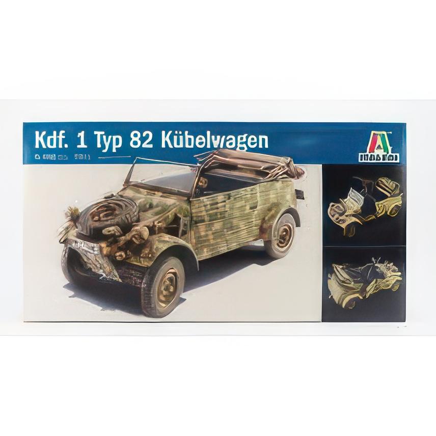 フォルクスワーゲン タイプ82 軍用オープンカー 1940 1/9 ITALERI
