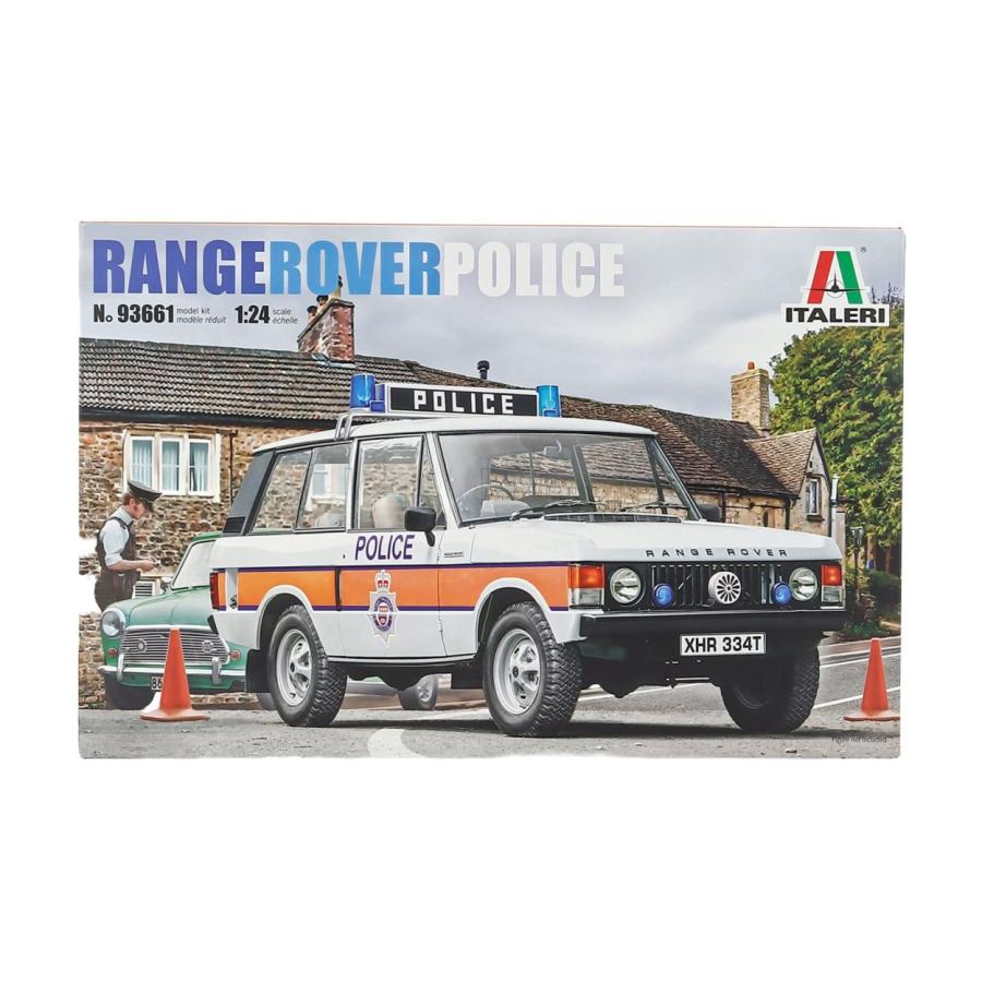 Land Roverランドローバー Range Roverレンジローバー UK Police 1982 ホワイト プラモデルキット / ITALERI 1/24 ミニカー | 