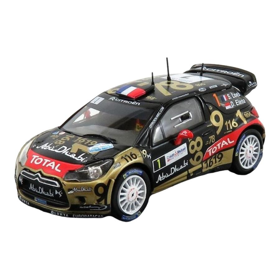 Citroen DS3 WRC #1 ラリー・ド・フランス 2013 S.Loeb D.Elena IXO 1/43 ミニカー | 